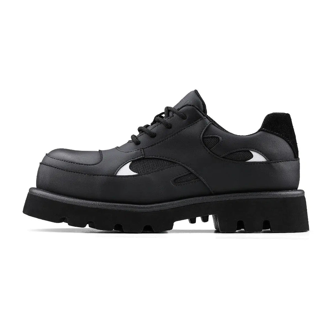 Round-Toed Derby Shoes