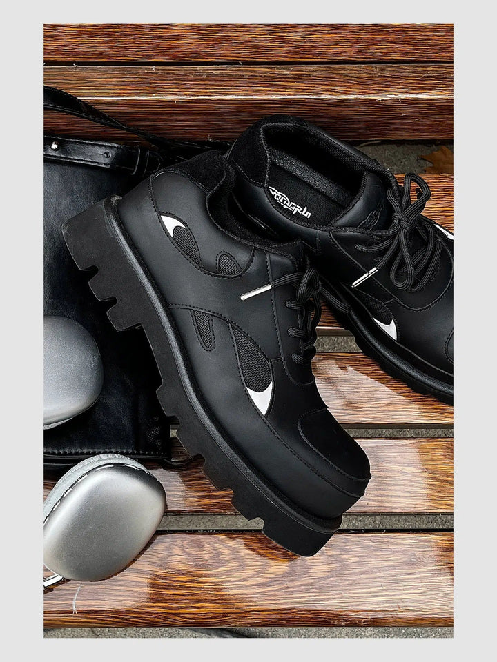 Round-Toed Derby Shoes
