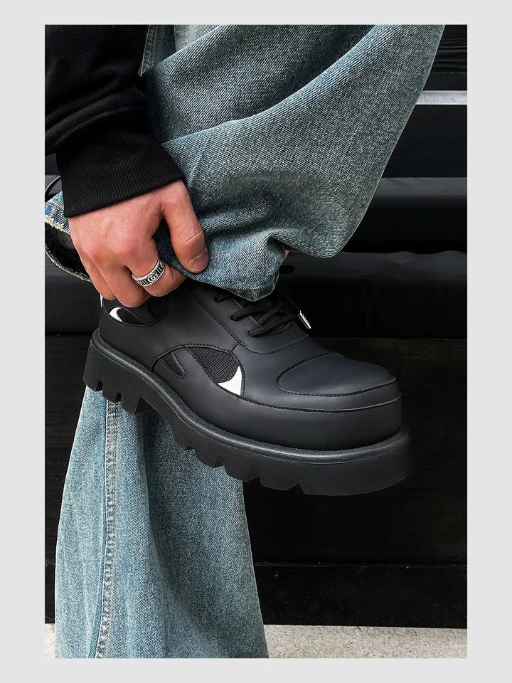 Round-Toed Derby Shoes