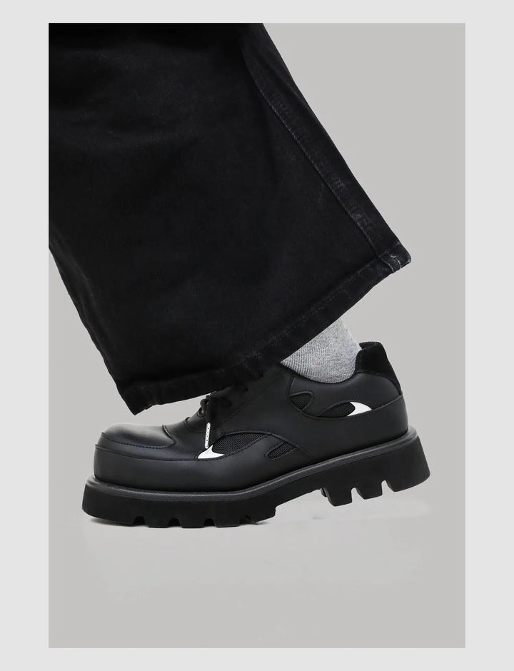 Round-Toed Derby Shoes