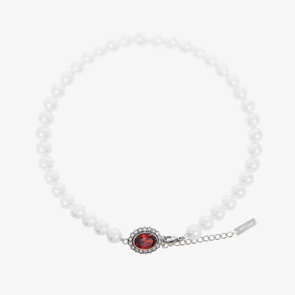 Ruby Pearl Choker