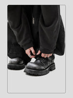 Rugged Lace-Up Casual Shoes