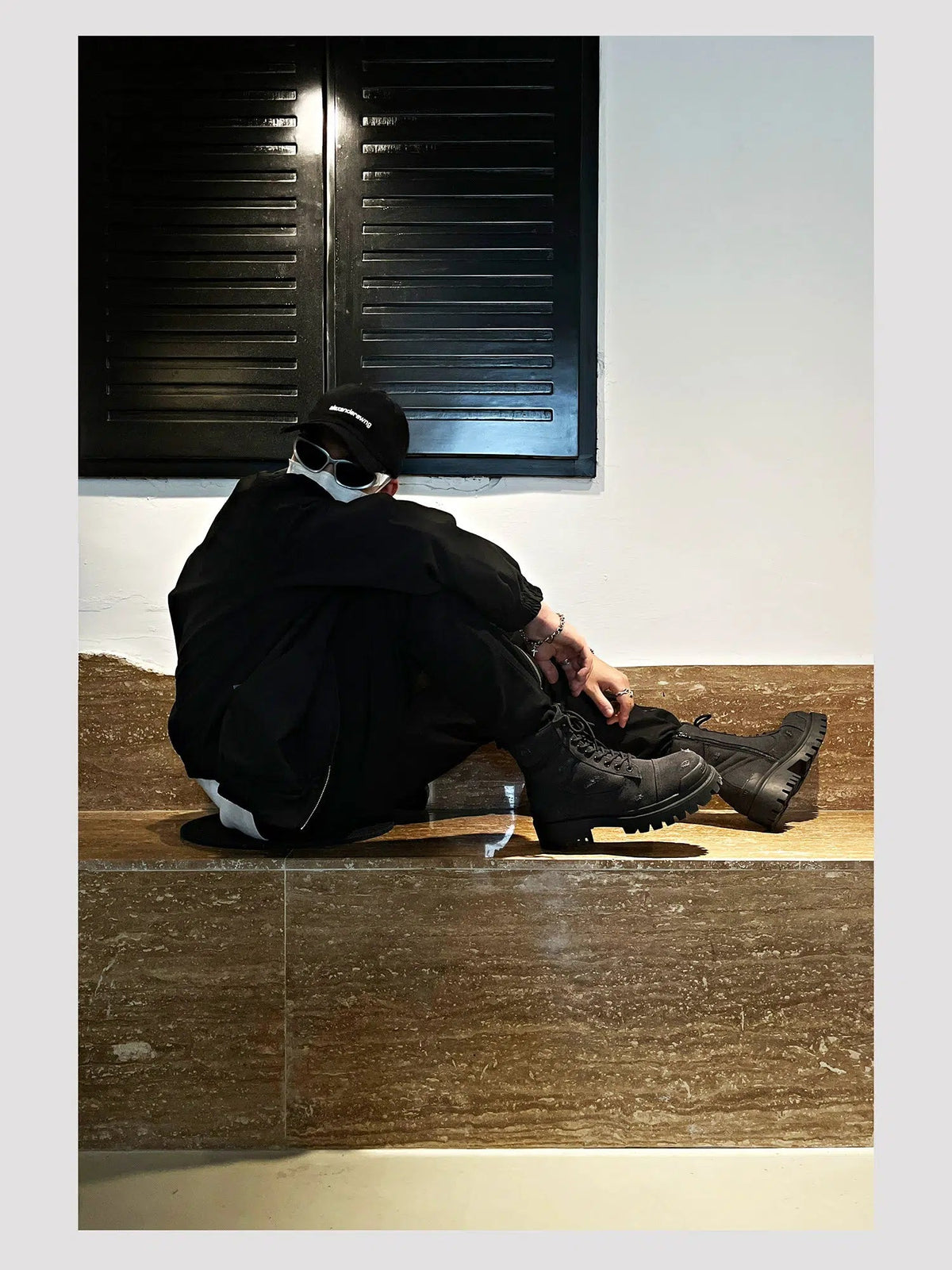 Rugged Lace-Up Martens Boots