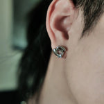 S-shaped Stud Earrings