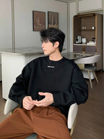 Scarf Accessory Crew Neck Pullover