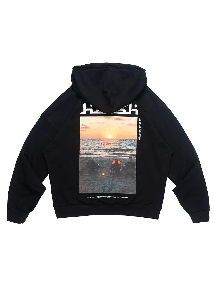 Scenic Sunset Graphic Hoodie