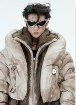 Two-piece Fur Trimmed Mountain Jacket