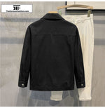 Seersucker Workwear Long-sleeved Shirt