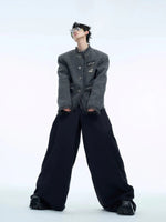 Sequined Tweed Jacket