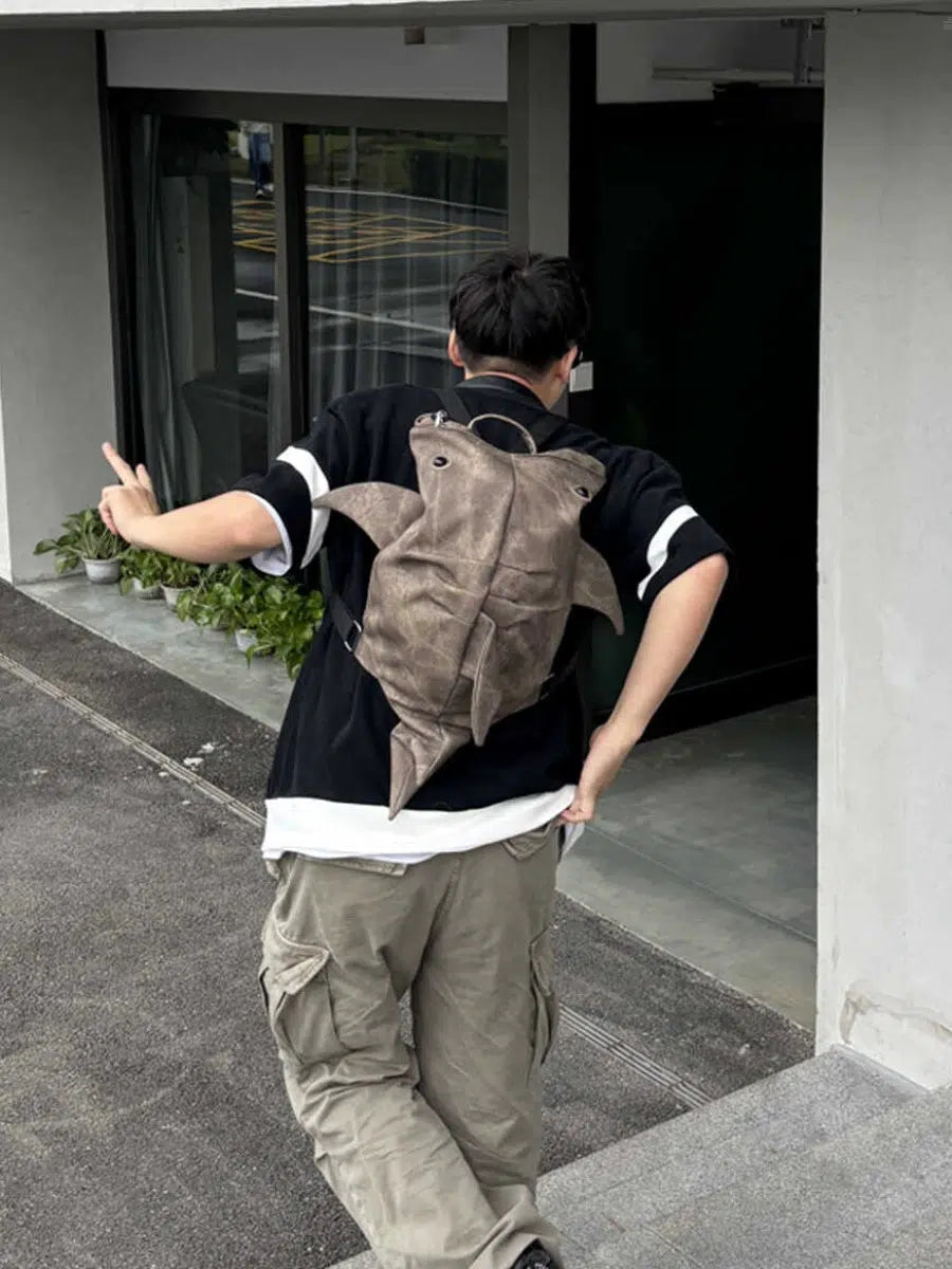 Shark Shape Backpack