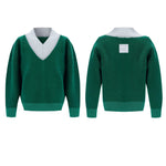 Loose Fit V-Neck Sweater