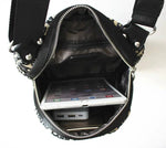 Shell Shaped Crossbody Canvas Bag