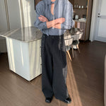 6196366735521,6196366735522,6196366735523,6196366735524, Loose Fit Wide Leg Casual Pants