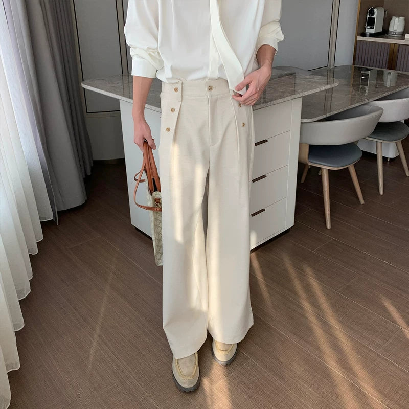 6196366735525,6196366735526,6196366735527,6196366735528, Loose Fit Wide Leg Casual Pants