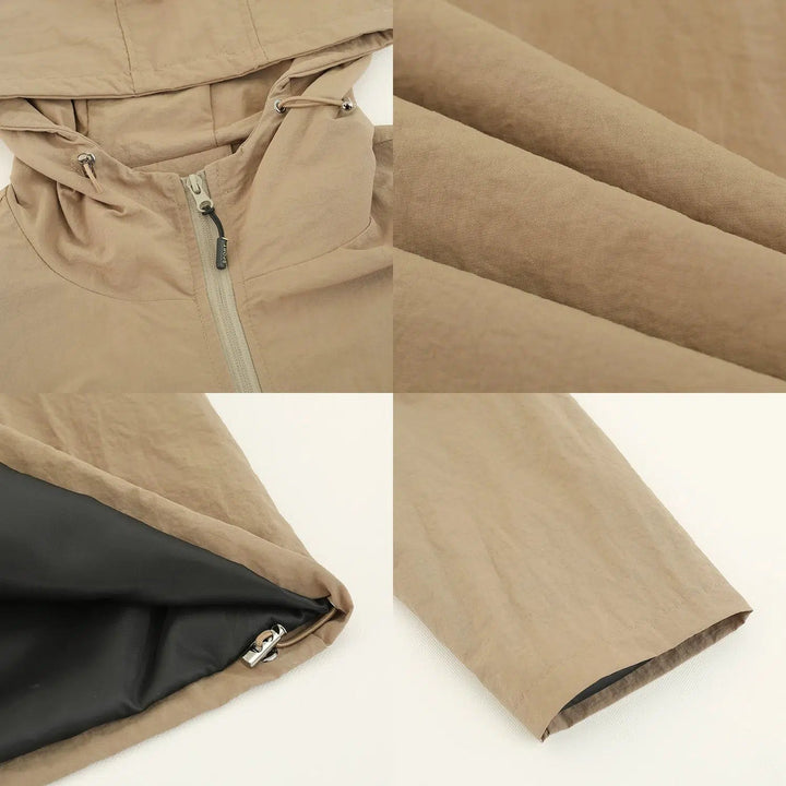 Short Hooded Casual Oversize Jacket