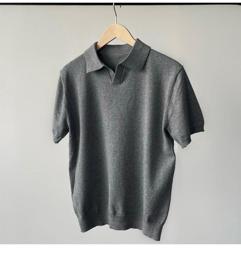 Short Sleeve Basic Polo Shirt