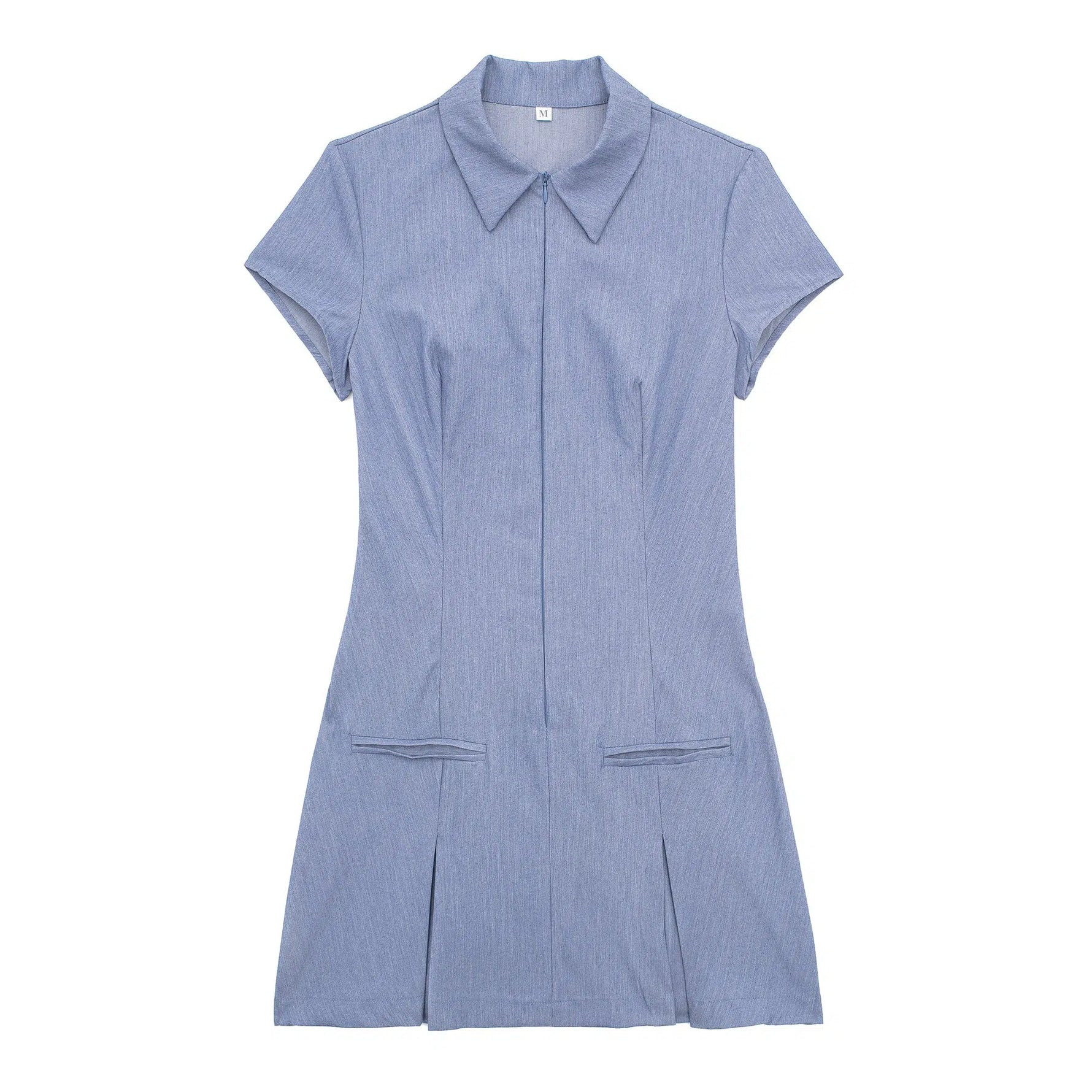 Short Sleeve Collared Sundress