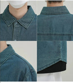 Short Sleeve Denim Shirt