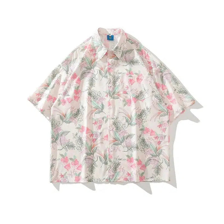 Short Sleeve Floral Shirt