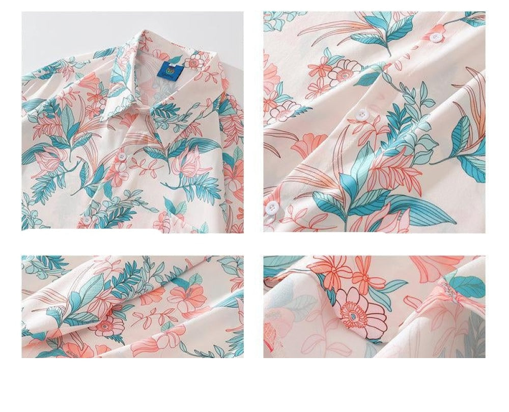 Short Sleeve Floral Shirt