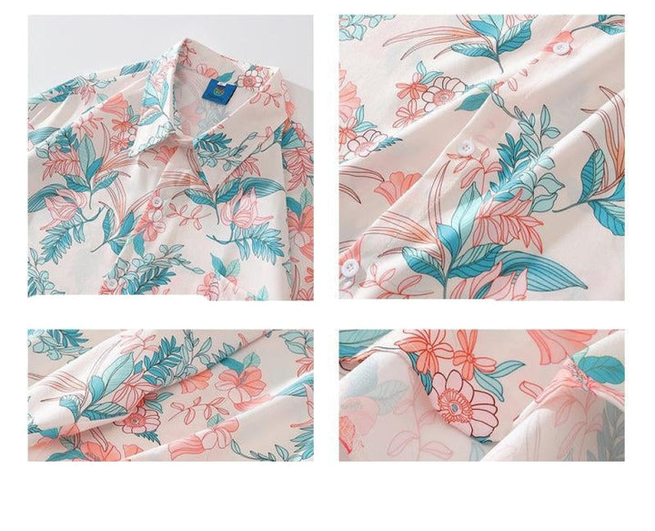 Short Sleeve Floral Shirt