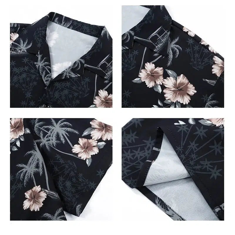 Short Sleeve Hawaiian Style Shirt