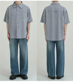 Short Sleeve Plaid Shirt