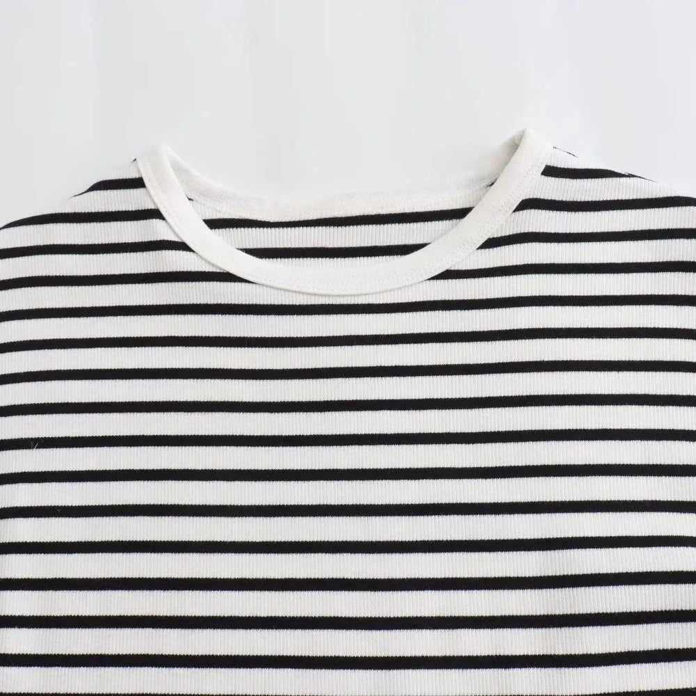 Short Sleeve Ribbed Bodysuit