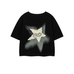 Short Sleeve Star Patch T-shirt