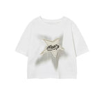 Short Sleeve Star Patch T-shirt