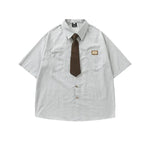 Short Sleeve Striped Shirt