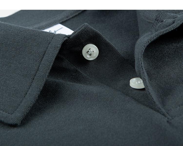 Short-sleeved Lapel Polo Shirt