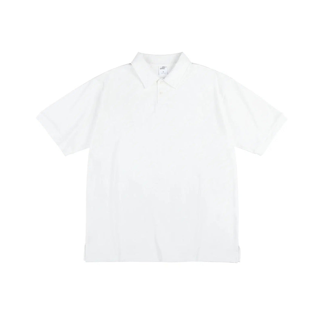 Short-sleeved Lapel Polo Shirt