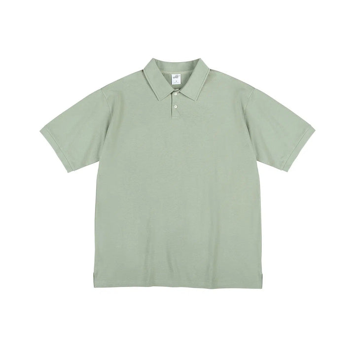 Short-sleeved Lapel Polo Shirt