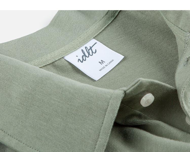 Short-sleeved Lapel Polo Shirt