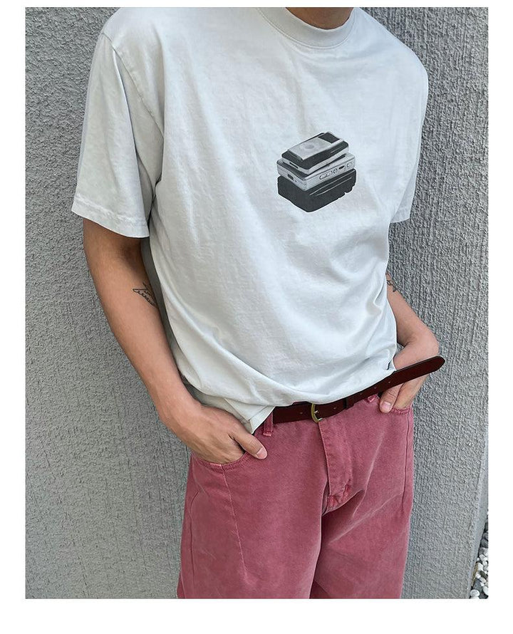 Short-sleeved Printed T-shirt