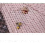 Short-sleeved Striped Shirt