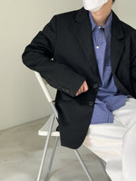 Shoulder Pads Black Blazer