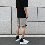 Side Slit Casual Shorts