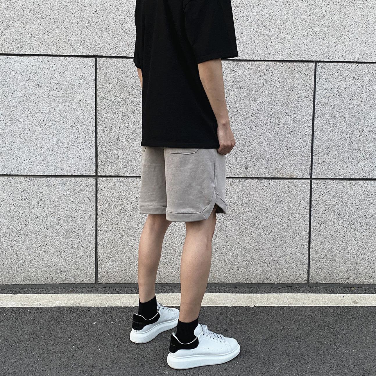 Side Slit Casual Shorts