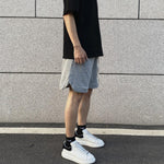 Side Slit Casual Shorts