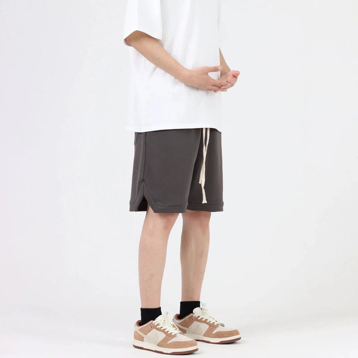 Side Slit Sports Shorts