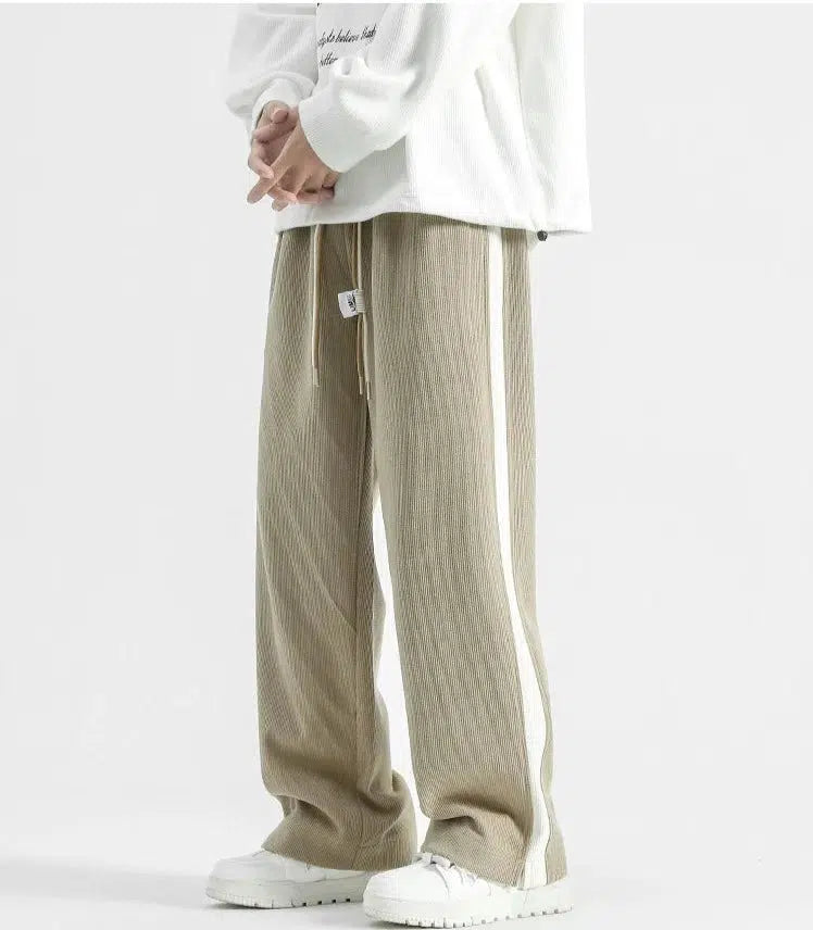 Side-Stitched Drawstring Sweatpants