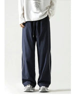 Side Striped Fit Athletic Pants