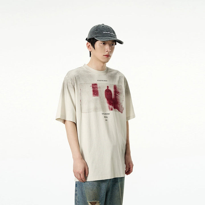 Silhouette Graphic Short-sleeved T-shirt