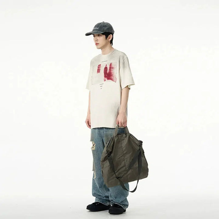 Silhouette Graphic Short-sleeved T-shirt