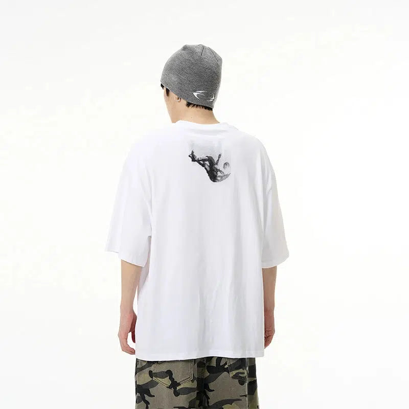 Silhouette Print T-shirt