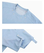 Silky Chambray Short Sleeve T-shirt