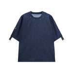 Silky Chambray Short Sleeve T-shirt