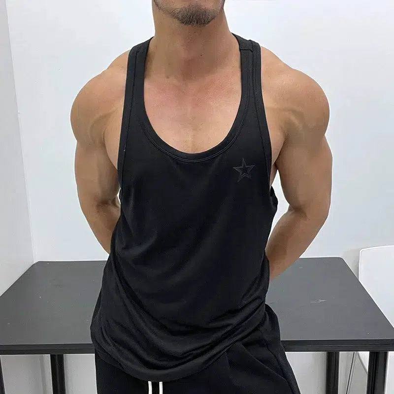 Skin-friendly Elastic Fabric Training Vest
